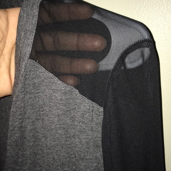 Metaphor L/G button front long sleeve top - Picture 3 of 5